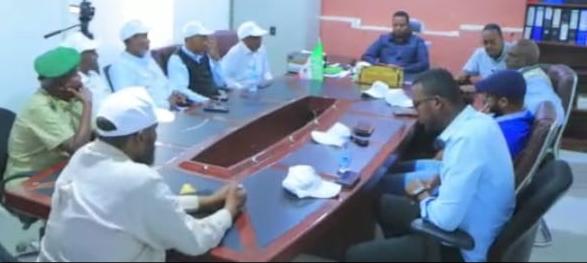 Borama Regional Hospital donation meeting